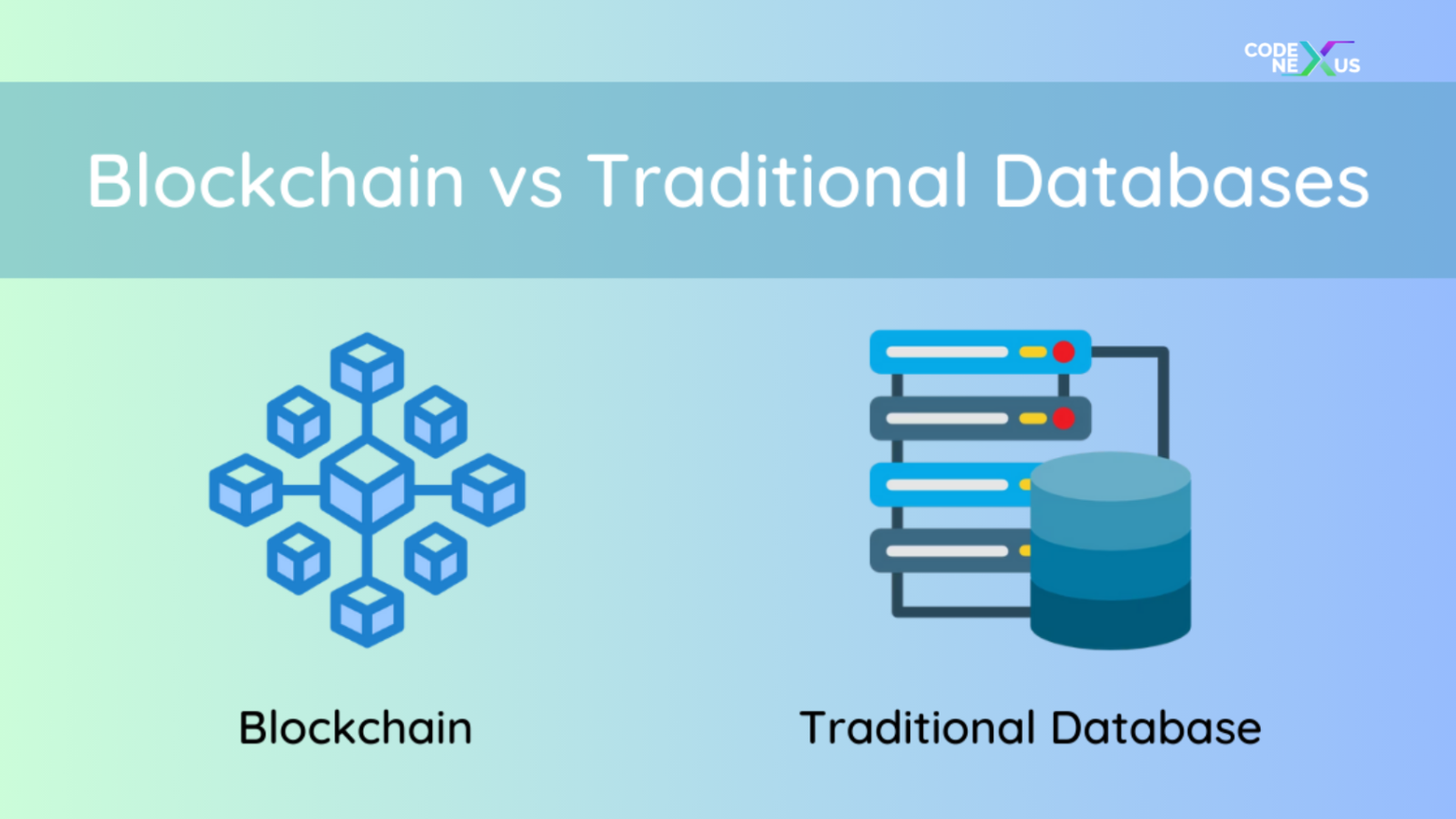 Blockchain vs Traditional Databases: What's the Difference?