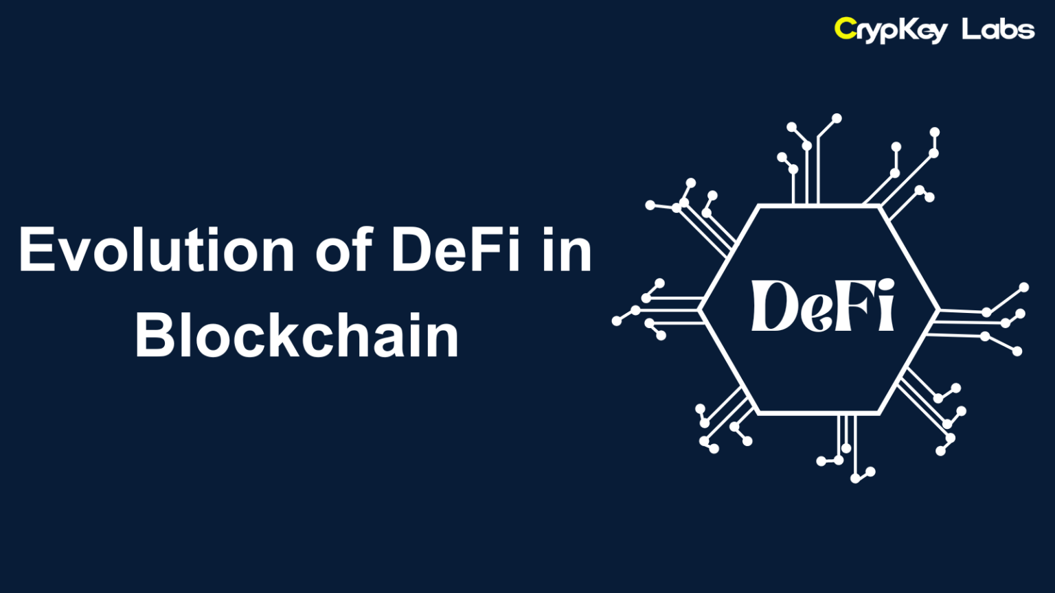 Evolution of DeFi in Blockchain